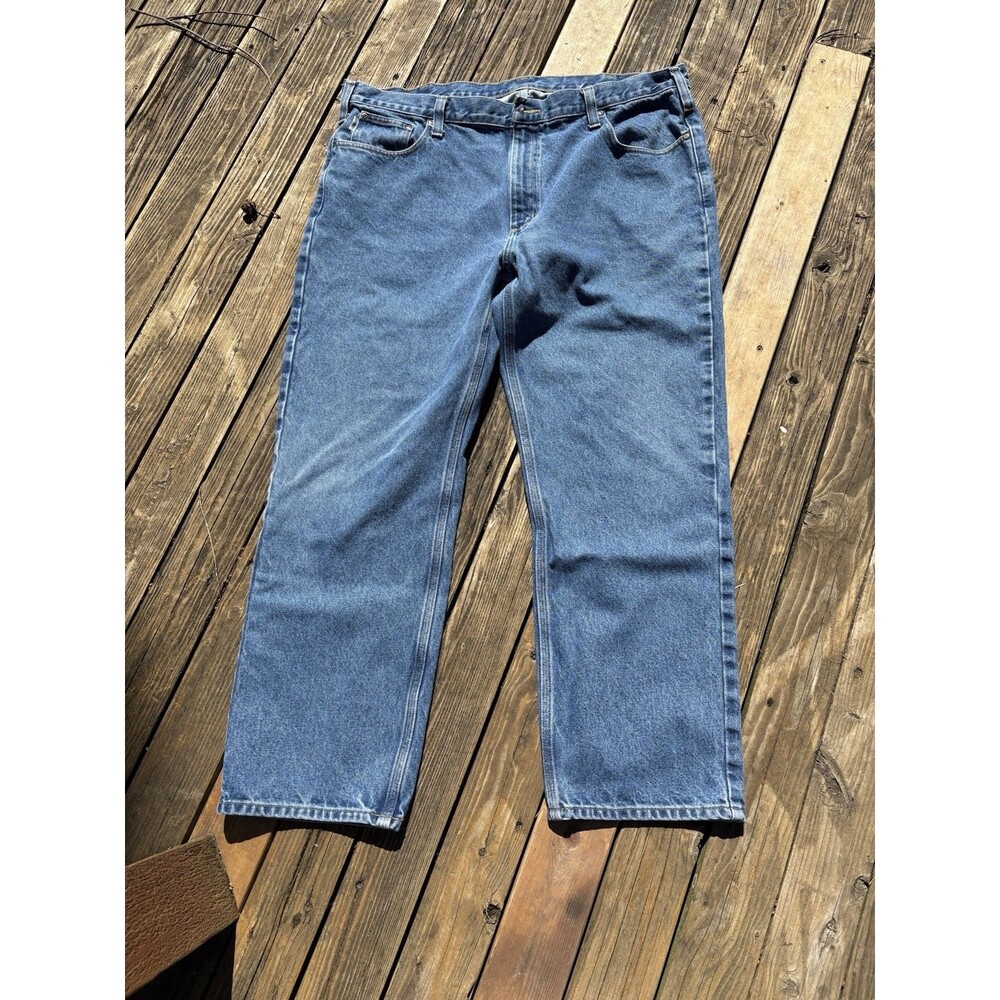 Carhartt Men's Jeans 42x30 Blue 100% Cotton